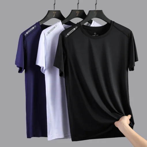 T-shirt Plus size Fitness Short Gym Sports - Image 6