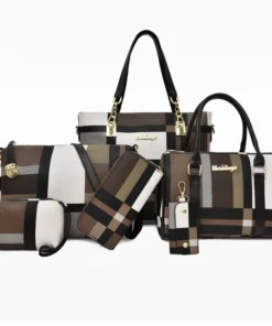 FasLadies Bag Handbags Sets 6 in 1