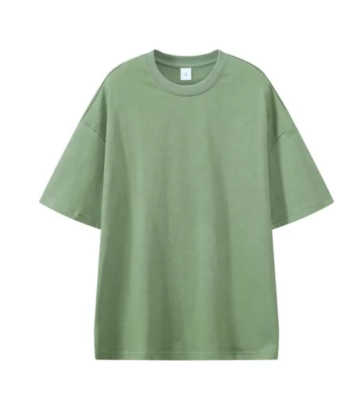Heavyweight Cotton T-shirts Plus Size - Image 6
