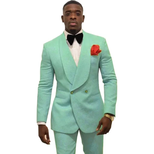 Groomsmen Wedding Suits 2 Pieces - Image 5