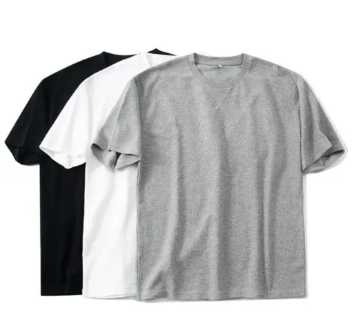 Short Soft T-Shirt Cotton - Image 4