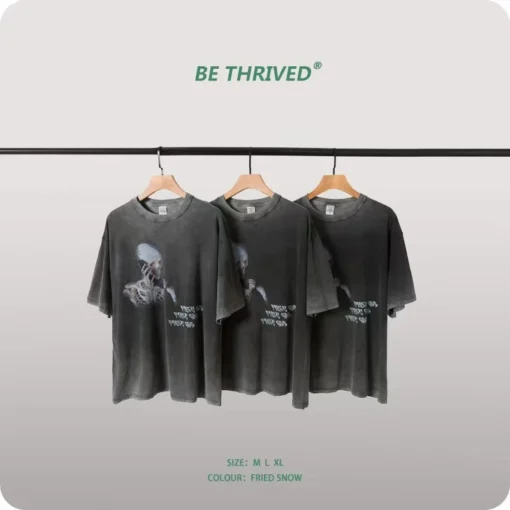 Hip Hop Graphic Round-neck - Image 4