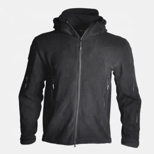 Sports Men'S Jacket Hooded Fleece Outdoor