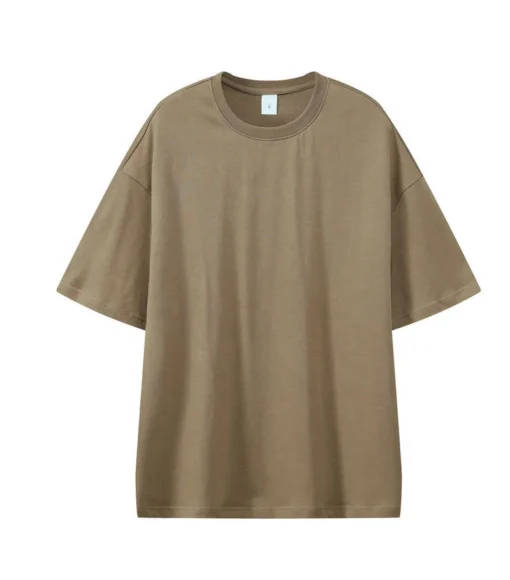 Heavyweight Cotton T-shirts Plus Size - Image 3