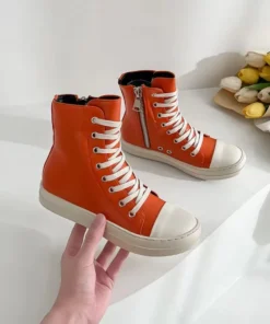 High top Leather Boot Women's