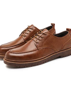 Genuine Leather Shoes Work Boots Business