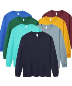 FashionCotton Heavy Blank Shirt Round Neck