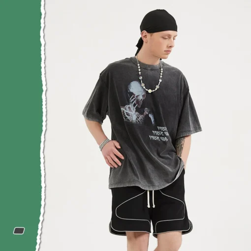 Hip Hop Graphic Round-neck - Image 2