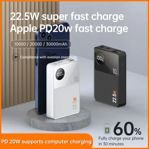 PD 20w Power Bank Large Capacity Fast Charge