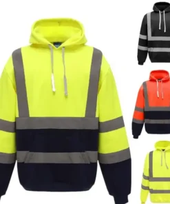 High quality Orange Green Outdoor Safety Jacket