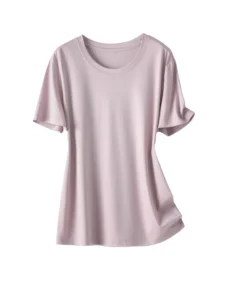 Alternative view of Quality Real silk T-shirt  Women
