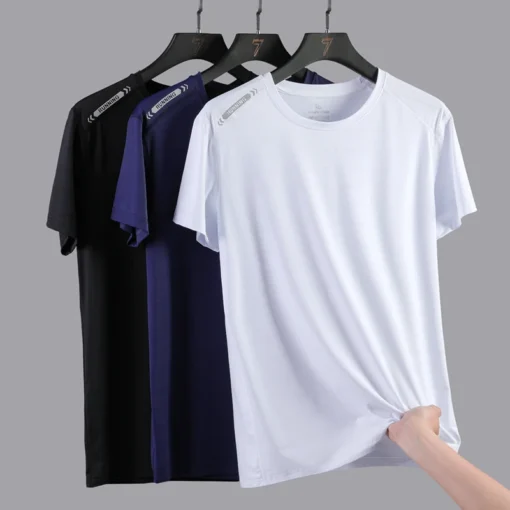 T-shirt Plus size Fitness Short Gym Sports