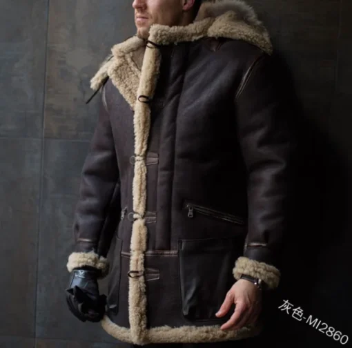 Quality Hooded Down Coat Jacket - Image 3
