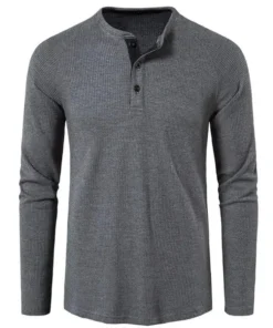 Men's Long Sleeve T-shirt Cotton