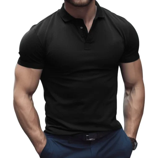 Tee Shirts Polos Performance Golf Sports - Image 3