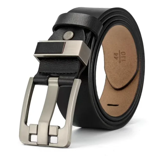 Genuine Leather Belt With Retro Leisure