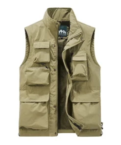 Outdoor Waistcoat Multi Pocket Men's Utility Vest