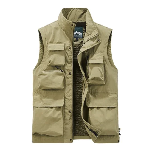 Outdoor Waistcoat Multi Pocket Men's Utility Vest