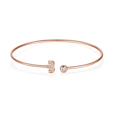 18K Gold Cultivated Diamond Jewelry Adjustable