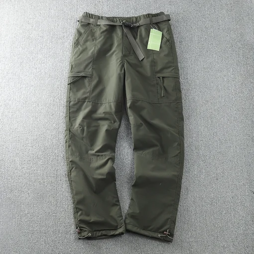 Waterproof Outdoor Polyester Fleece Pants - Image 3