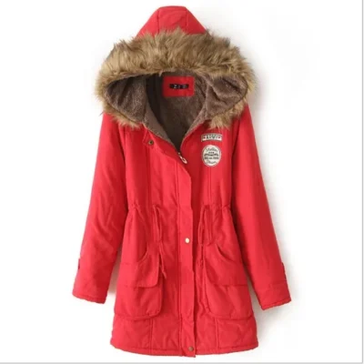 Long Coat Hooded Winter Parka Jacket