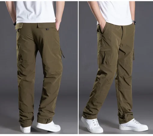 Waterproof Outdoor Polyester Fleece Pants - Image 5