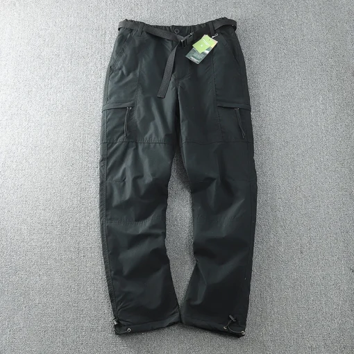 Waterproof Outdoor Polyester Fleece Pants - Image 4