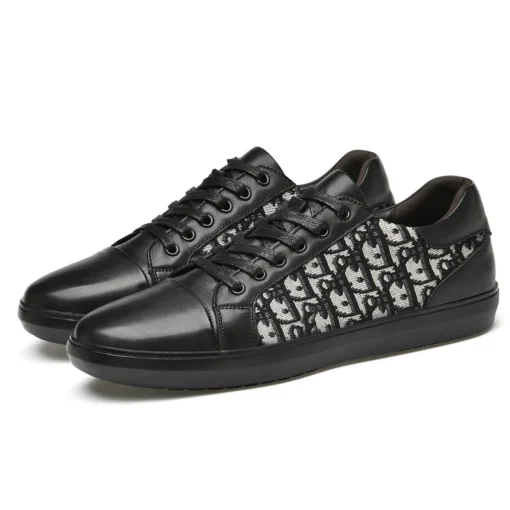 Latest Genuine Leather Shoes Sneaker - Image 2