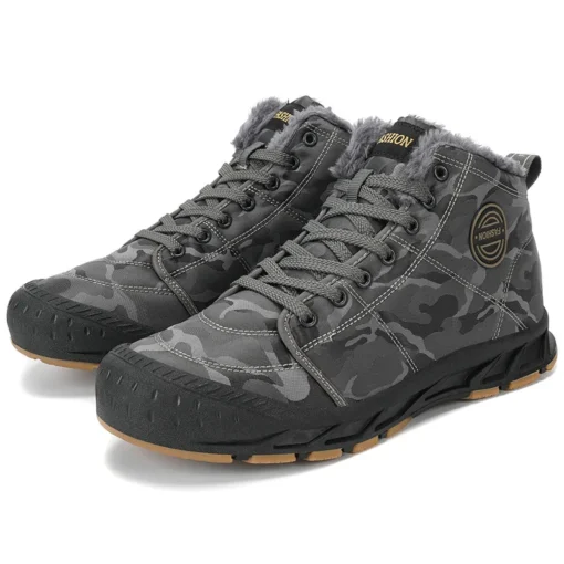 Trekking Fleece Cotton Sneakers Boots - Image 5