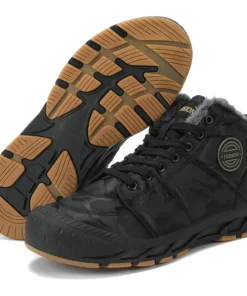 Trekking Fleece Cotton Sneakers Boots