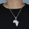 Africa Map Fashion Jewelry