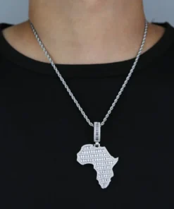 Africa Map Fashion Jewelry