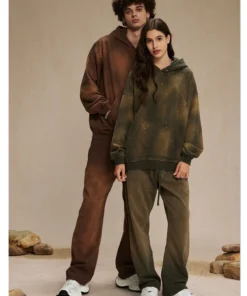 High Quality Sun Wash Cotton Hoodie