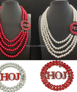 Necklace With 4 Layers Jewelry