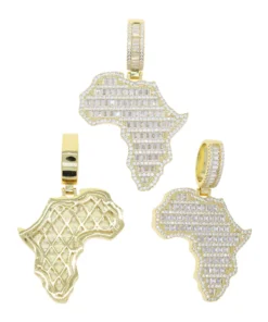Alternative view of Boy Cool Meaning Jewelry Africa Map