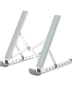 Silver Aluminium Metallic Gaming Monitor Stand