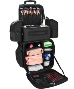Professional 4-in-1 Rolling Makeup Case