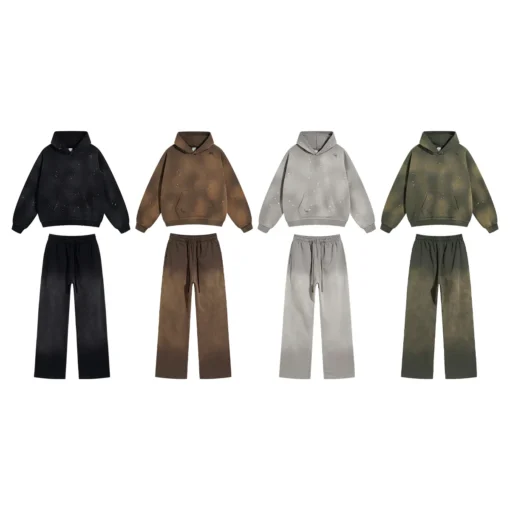 High Quality Sun Wash Cotton Hoodie - Image 6