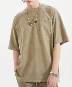 High Quality Cotton Pocket T-shirts