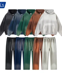 Alternative view of Great Quality Wash Jogger Sweatsuit Sets