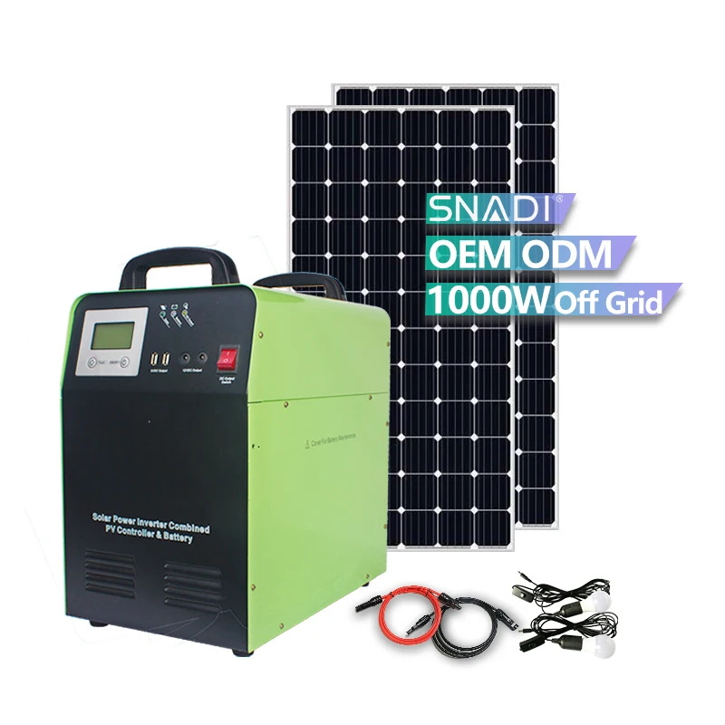 Intelligent Solar Power Generators 1000w 12V 1320Wh