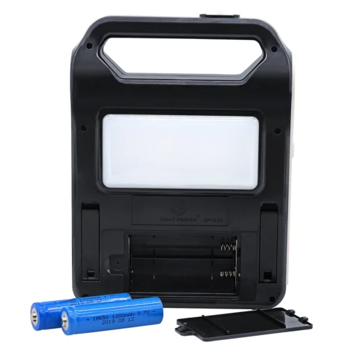 Rechargeable Solar Panel System Kit USB Charger Battery Lamp Lighting