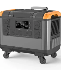 Alternative view of Battery Pack Solar Generator 3000W 2000W 1000W Power Station Outdoor Emergency Use
